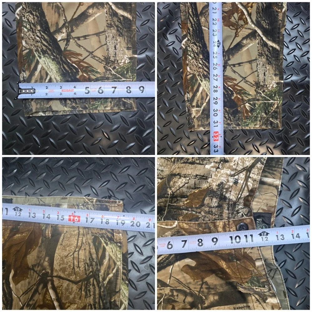 RedHead Mens Realtree Camo Cargo‎ Pants Large Adjustable Waist Hunting Outdoor